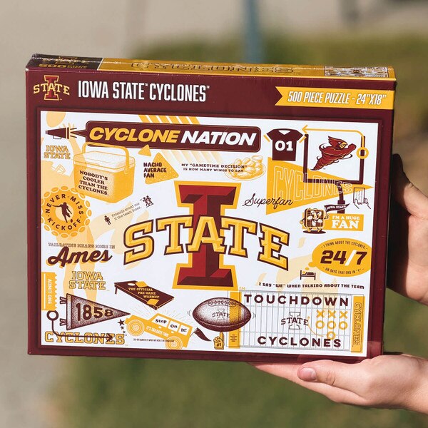 Iowa State Scrapbook puzzle 18-inchx24-inch